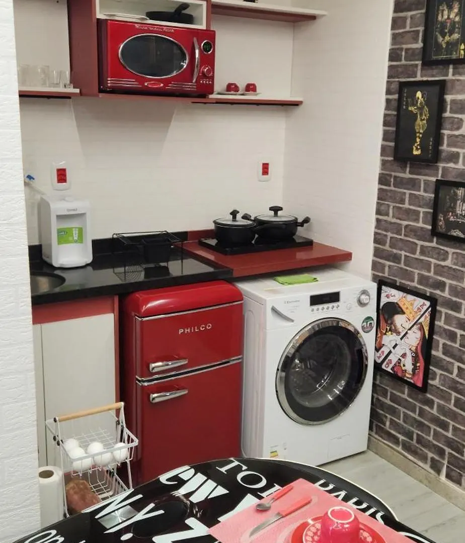 Appartement Lindo Flat Tematico - Asa Sul 913 Apartamento - Self Checkin - Garagem - Portaria 24H - Aeroporto - Rodoviaria Brésil